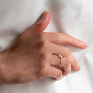 Romantický prsten s lab grown diamanty ARCTELIA Thumbnail