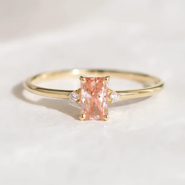 Romantický prsten s lab grown diamanty ARCTELIA Image