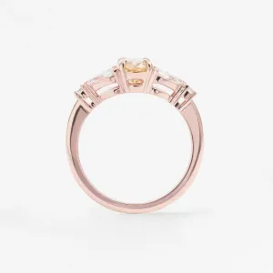 Zásnubní prsten s lab grown diamanty CASSANDRA Thumbnail