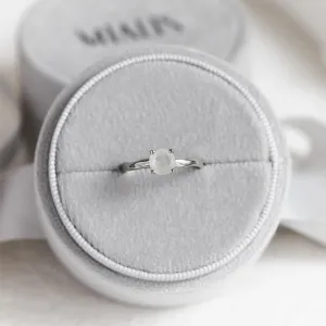 Větvičkový prsten s měsíčním kamenem WILLOW Thumbnail