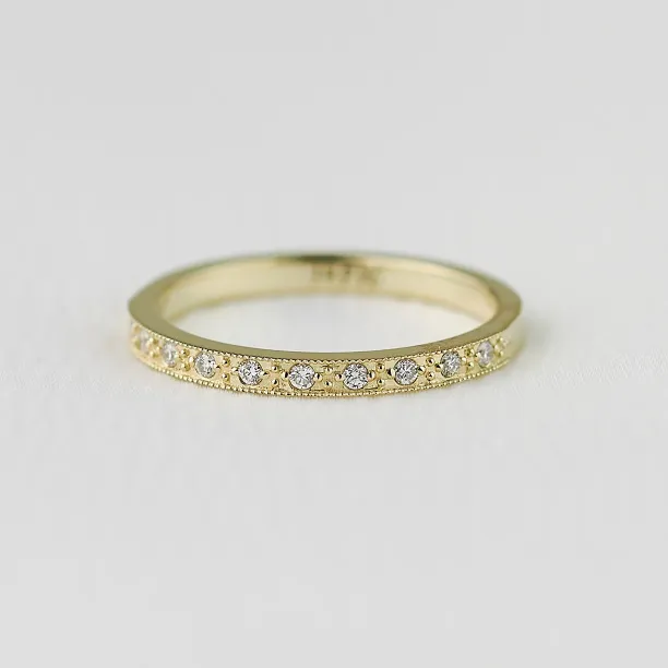 Vintage eternity prsten s diamanty ANTICA Image