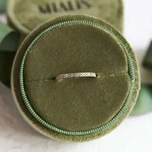 Vintage eternity prsten s diamanty ANTICA Thumbnail