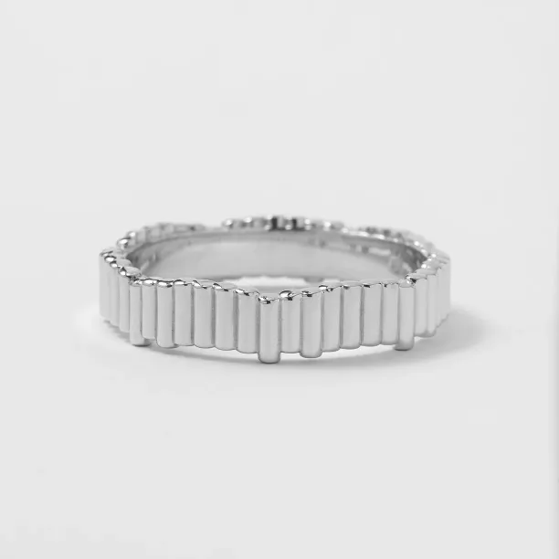 Geometrický snubní prsten INGRID Image