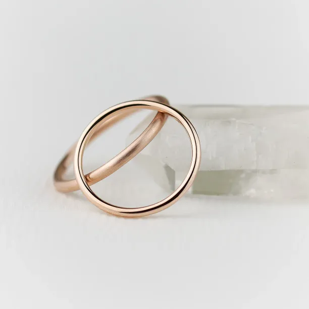 Zlaté snubní prsteny LOBE Image