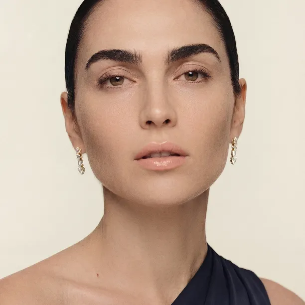 Dangle moissanite earrings MARINA Image