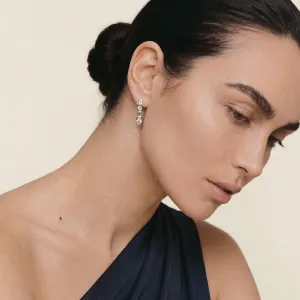 Dangle moissanite earrings MARINA Thumbnail