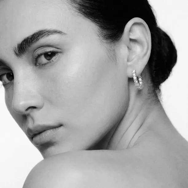 Zlaté náušnice s lab grown diamanty SIERAH Image