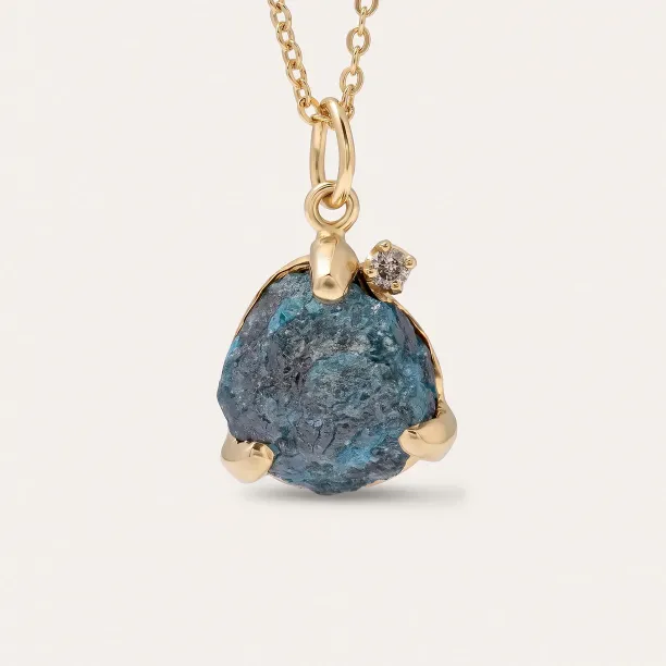 Přívěsek se surovým diamantem LAURA Image