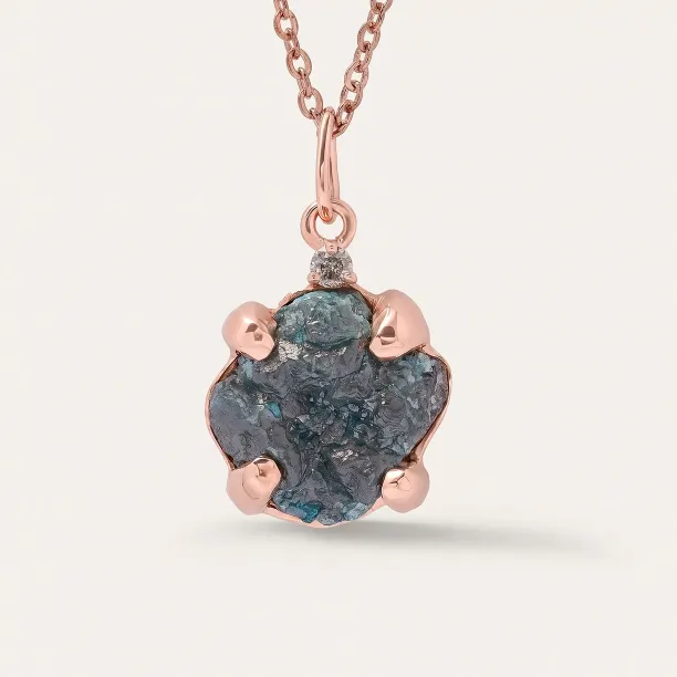 Přívěsek se surovým diamantem LAURA Image