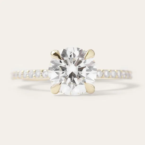 Luxury lab grown diamond engagement ring ARABELLA Image