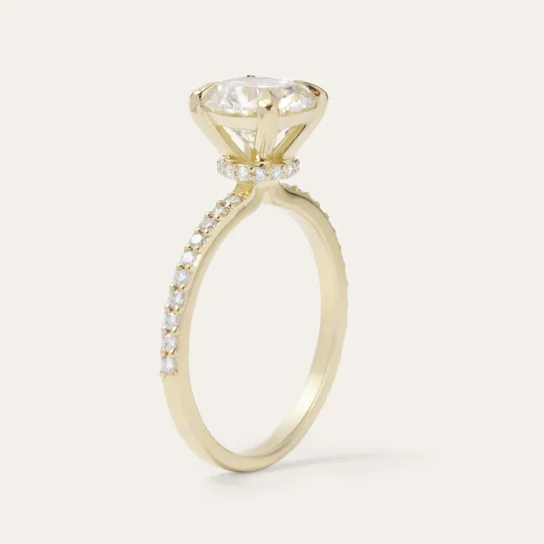 Luxury lab grown diamond engagement ring ARABELLA Image