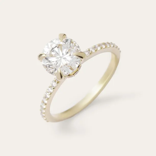 Luxury lab grown diamond engagement ring ARABELLA Image