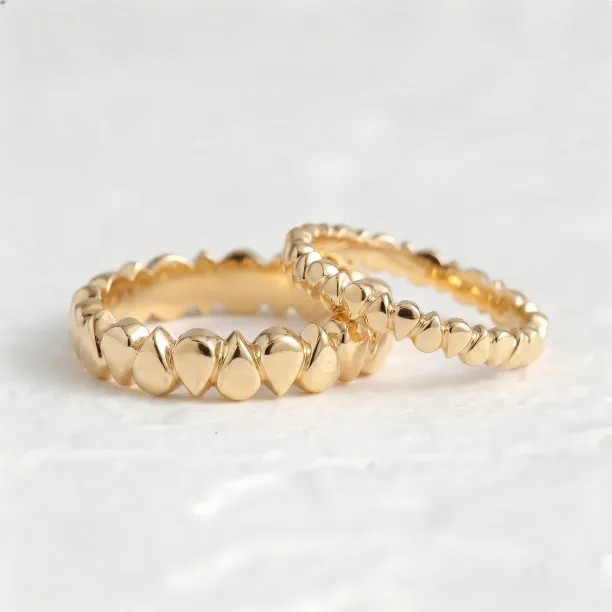 Geometric wedding rings EIRA Image