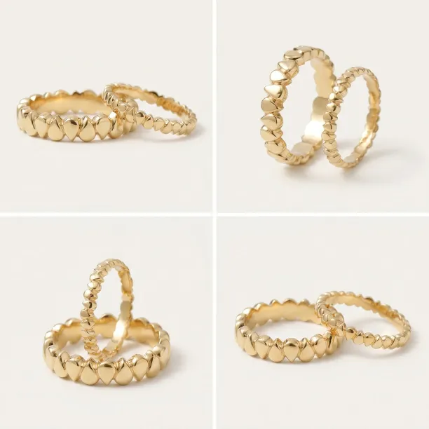 Geometric wedding rings EIRA Image