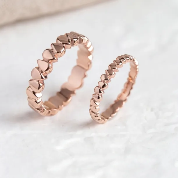 Geometric wedding rings EIRA Image