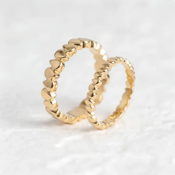 Geometric wedding rings EIRA Image