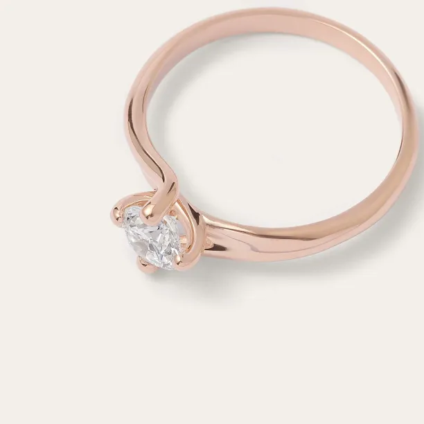Elegantní zásnubní prsten s lab-grown diamantem JURO Image