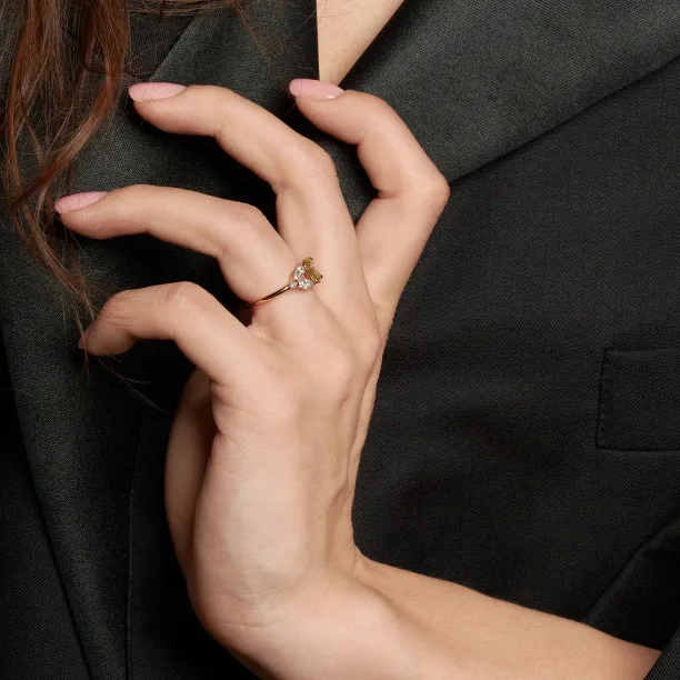 Lab grown diamond engagement ring CASSANDRA Image