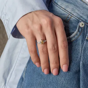 Engagement ring with lab-grown diamonds ANGIE Thumbnail