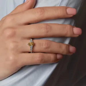 Engagement ring with lab-grown diamonds ANGIE Thumbnail