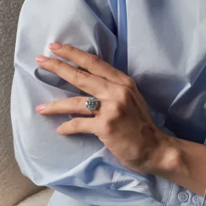 Statement lab grown diamonds ring JENNY Thumbnail