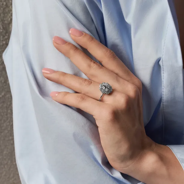 Statement lab grown diamonds ring JENNY Image