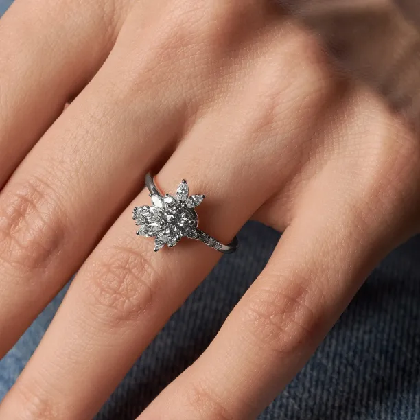 Originální prsten s lab grown diamanty MARISOL Image