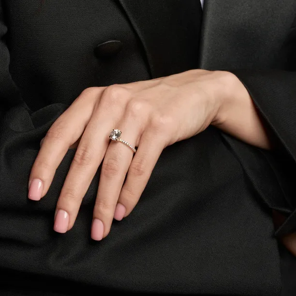 Luxury lab grown diamond engagement ring ARABELLA Image