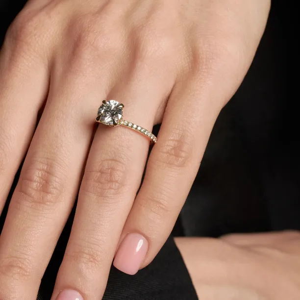 Luxury lab grown diamond engagement ring ARABELLA Image