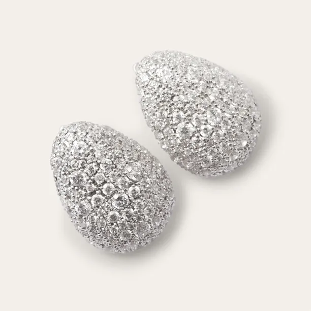 Zlaté náušnice s lab grown diamanty AMALIA Image