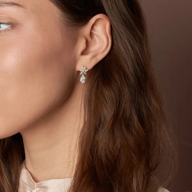 Originální visací náušnice s lab grown diamanty MARISSA Image