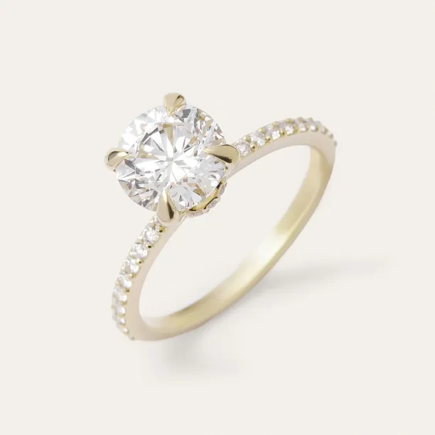 Luxury lab grown diamond engagement ring ARABELLA Image