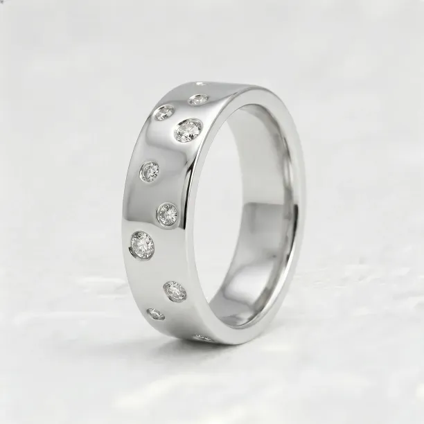 Snubní prsten s diamanty AZRAEL Image