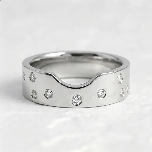 Originální snubní prsten s diamanty AZRA Image