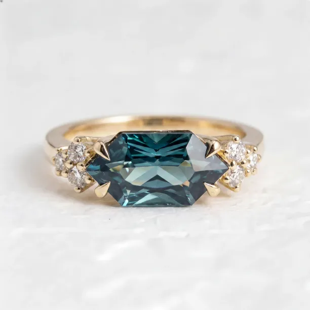 Zlatý prsten s lab grown diamanty ARMINE Image
