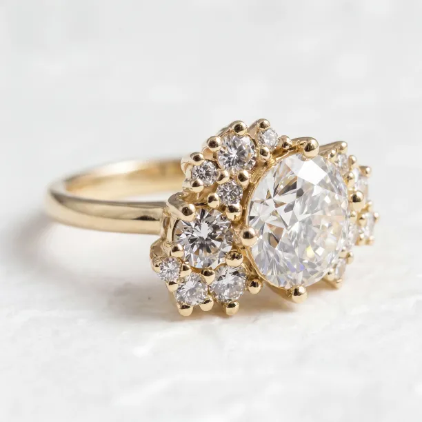 Originální prsten s lab grown diamanty CHIARA Image