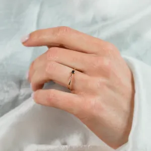 Minimalistická kolekce šperků s černým diamantem DUNCAN Thumbnail