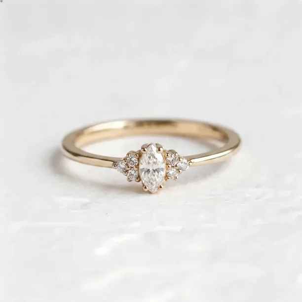 Romantický zásnubní prsten s diamanty MILLIANA Image