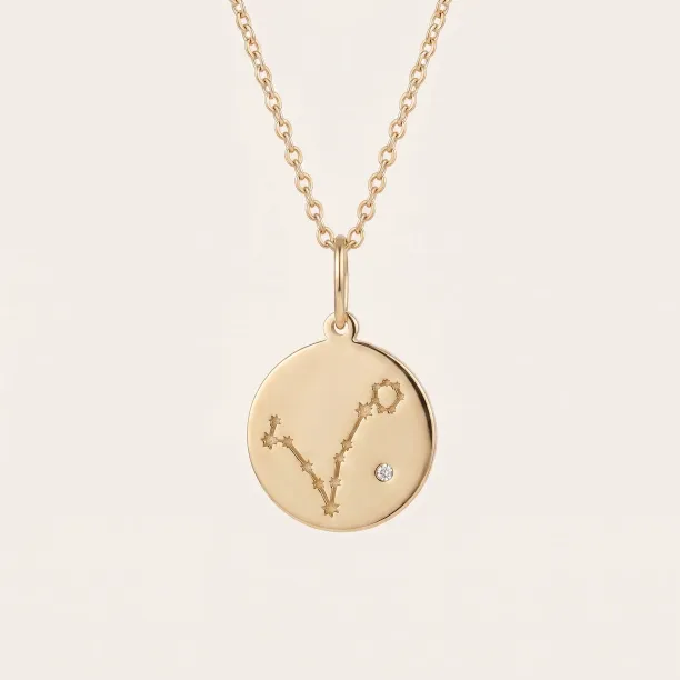 Přívěsek se souhvězdím zvěrokruhu a diamantem ZODIAC Image