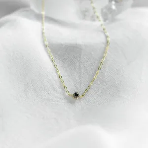 Minimalistický náramek s černým diamantem BLAKE Thumbnail