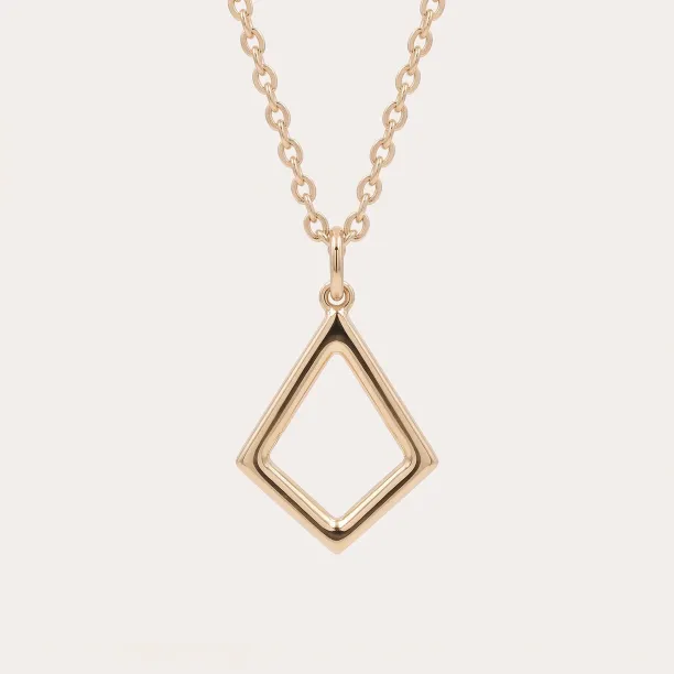 Minimalistický náhrdelník s přívěskem v kite tvaru CLAUDIA Image