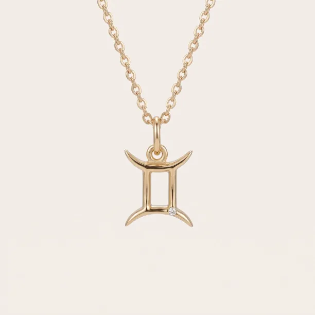 Original diamond necklace GEMINI Image