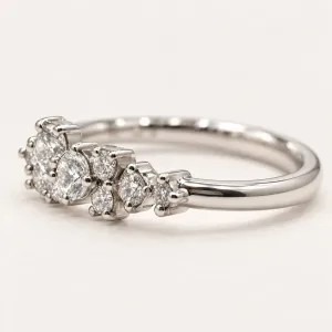 Diamond cluster ring CLARIS Thumbnail