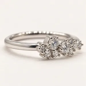 Diamond cluster ring CLARIS Thumbnail