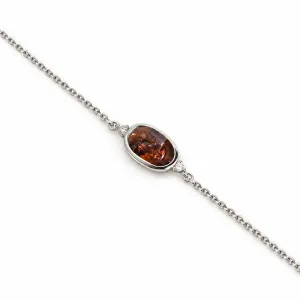 Gold bracelet with salt and pepper diamond WILLI