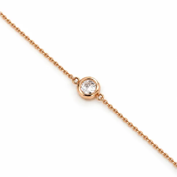 Gold bracelet with Diamond LOKKA