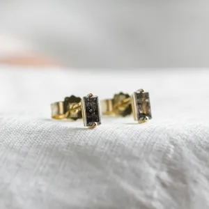 Decent earrings with salt and pepper diamonds PEPPE Thumbnail