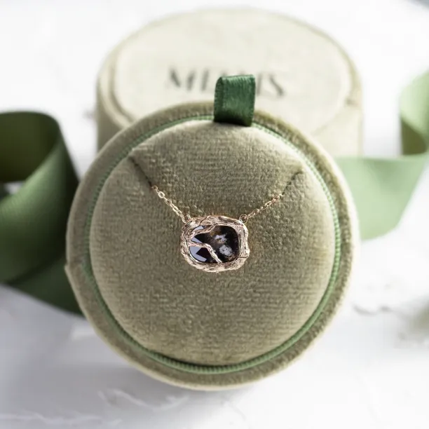 Vintage náhrdelník se salt and pepper diamantem TREASURE Image