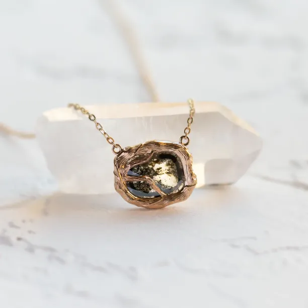 Vintage náhrdelník se salt and pepper diamantem TREASURE Image