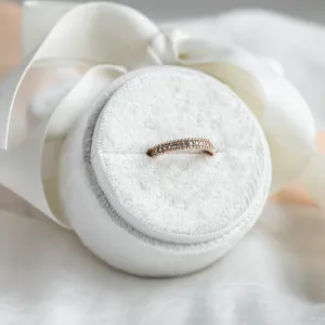 Netradiční eternity prsten s diamanty PERSEFONA Thumbnail